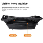 WEIXIER Y9581 Borsa a tracolla da uomo impermeabile, marsupio, borsa a spalla, borsa da petto