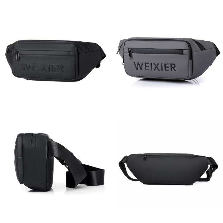 WEIXIER Y9581 Borsa a tracolla da uomo impermeabile, marsupio, borsa a spalla, borsa da petto