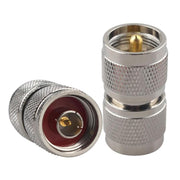 Radio Frequency Coaxial Connector, UHF Male To N Male