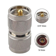 Radio Frequency Coaxial Connector, UHF Male To N Male