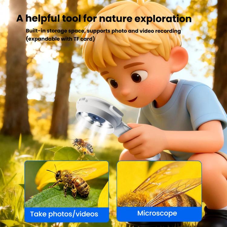 Microscopio digitale portatile per bambini HM020J HD