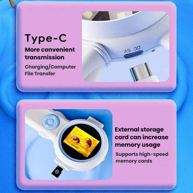 Microscopio digitale portatile per bambini HM020J HD
