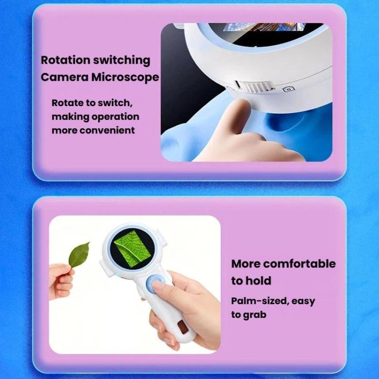 Microscopio digitale portatile per bambini HM020J HD