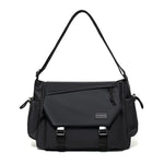 WEIXIER Borsa a tracolla multi-tasche, resistente all'acqua, durevole, ideale per abbigliamento tecnico, escursionismo e lavoro quotidiano., Large, Small