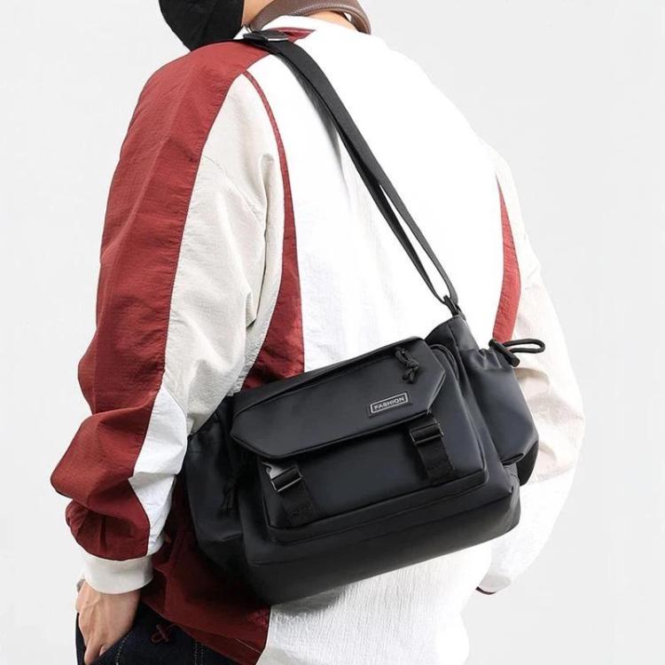 WEIXIER Borsa a tracolla multi-tasche, resistente all'acqua, durevole, ideale per abbigliamento tecnico, escursionismo e lavoro quotidiano., Large, Small