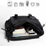 WEIXIER Borsa a tracolla multi-tasche, resistente all'acqua, durevole, ideale per abbigliamento tecnico, escursionismo e lavoro quotidiano., Large, Small