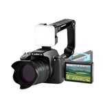 Fotocamera reflex digitale 4K con mirino a pozzetto