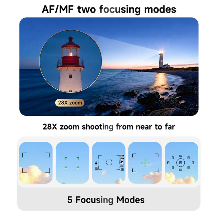 Fotocamera reflex digitale 4K con mirino a pozzetto