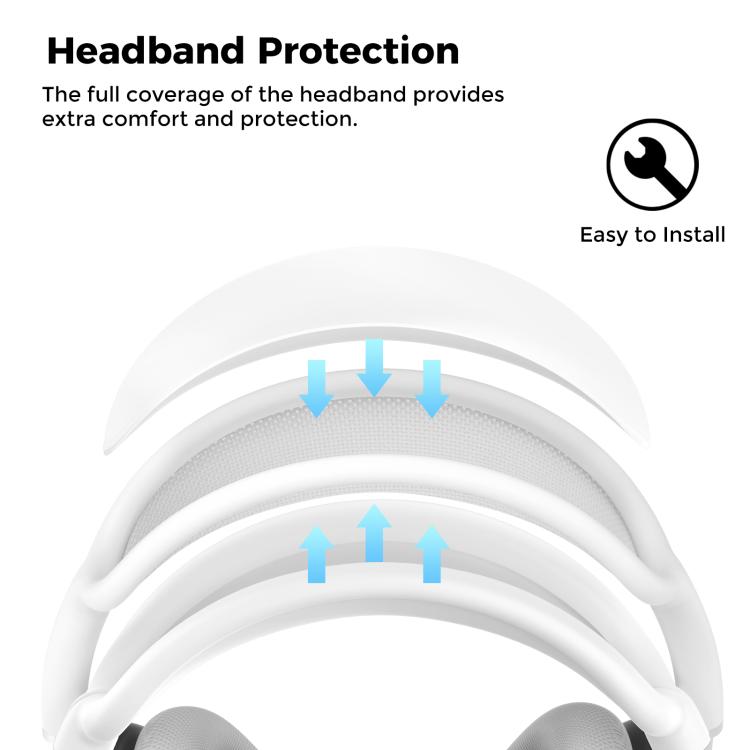 Set di 4 cover protettive in silicone per AirPods Max 2 / Max AhaStyle WG135.