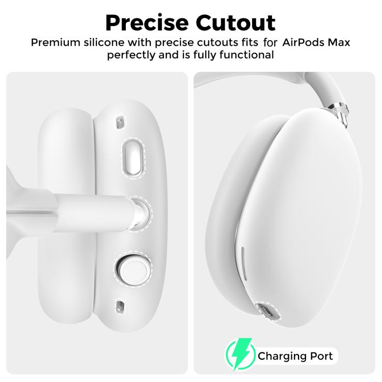 Set di 4 cover protettive in silicone per AirPods Max 2 / Max AhaStyle WG135.
