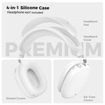 Set di 4 cover protettive in silicone per AirPods Max 2 / Max AhaStyle WG135.