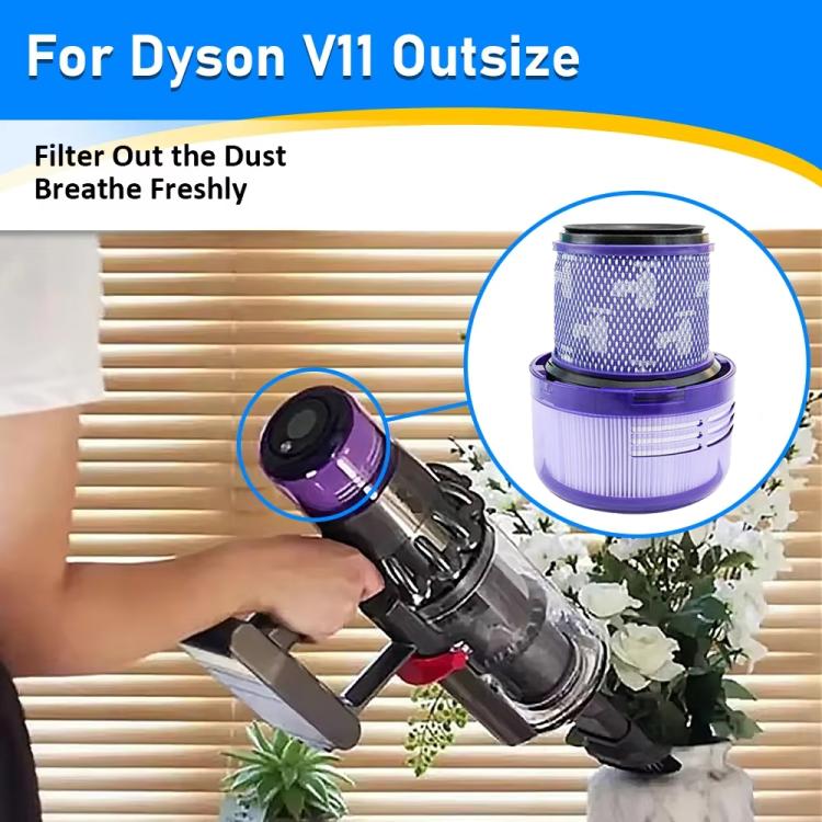 Filtro post-filtro di ricambio ad alta efficienza per aspirapolvere Dyson V11 Outsize / V11 Outsize Absolute+