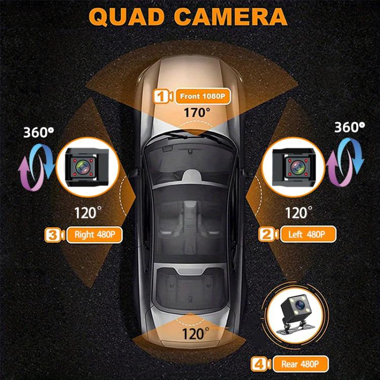 Telecamera da cruscotto auto A32 Full HD 1080P
