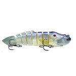 PROBEROS 8 Segment S-Swimming Hard Bait Multi-Jointed Swimbait Fishing Lures with 3D Eyes, Inner Rattle Ball, 13cm/29.4g, 16.7cm/56.7g