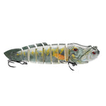 PROBEROS 8 Segment S-Swimming Hard Bait Multi-Jointed Swimbait Fishing Lures with 3D Eyes, Inner Rattle Ball, 13cm/29.4g, 16.7cm/56.7g