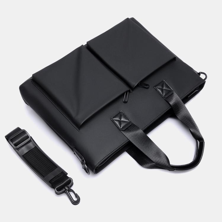 WEIXIER Borsa da lavoro/borsa per laptop da uomo, impermeabile, con tracolla per bagagli