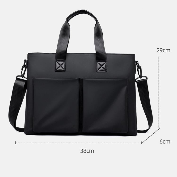 WEIXIER Borsa da lavoro/borsa per laptop da uomo, impermeabile, con tracolla per bagagli