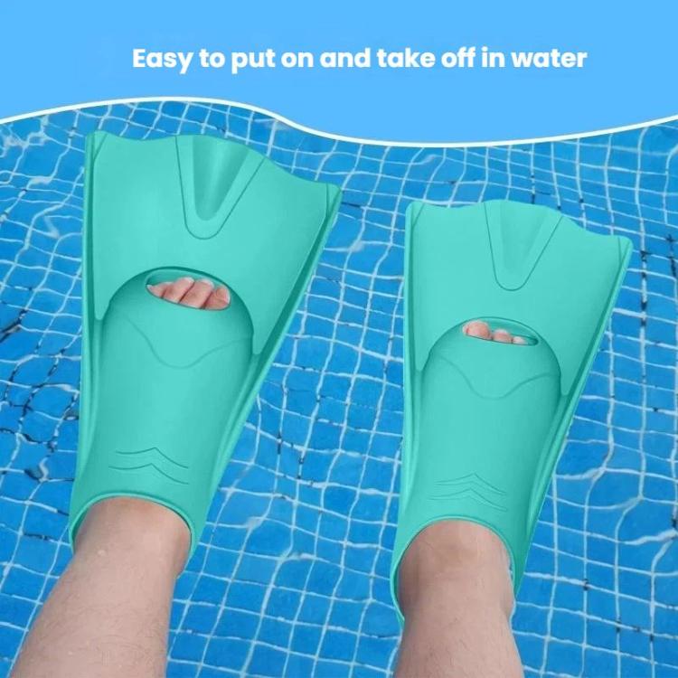 Pinne lunghe in silicone Swim & Dive per snorkeling e sport acquatici, 27-29, 30-32, 33-35, 36-38, 39-41, 42-44