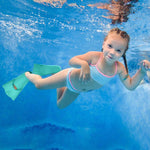 Pinne lunghe in silicone Swim & Dive per snorkeling e sport acquatici, 27-29, 30-32, 33-35, 36-38, 39-41, 42-44