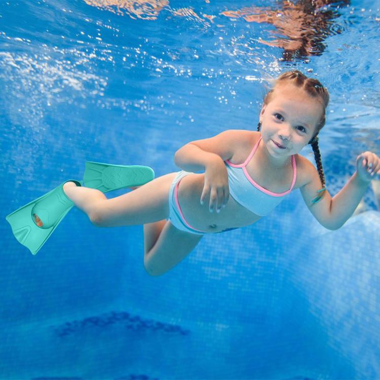 Pinne lunghe in silicone Swim & Dive per snorkeling e sport acquatici, 27-29, 30-32, 33-35, 36-38, 39-41, 42-44