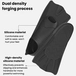 Pinne lunghe in silicone Swim & Dive per snorkeling e sport acquatici, 27-29, 30-32, 33-35, 36-38, 39-41, 42-44