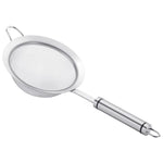 Cucchiaio scolapasta a gancio singolo LsCook in acciaio inox 304 con filtro a rete., 12cm