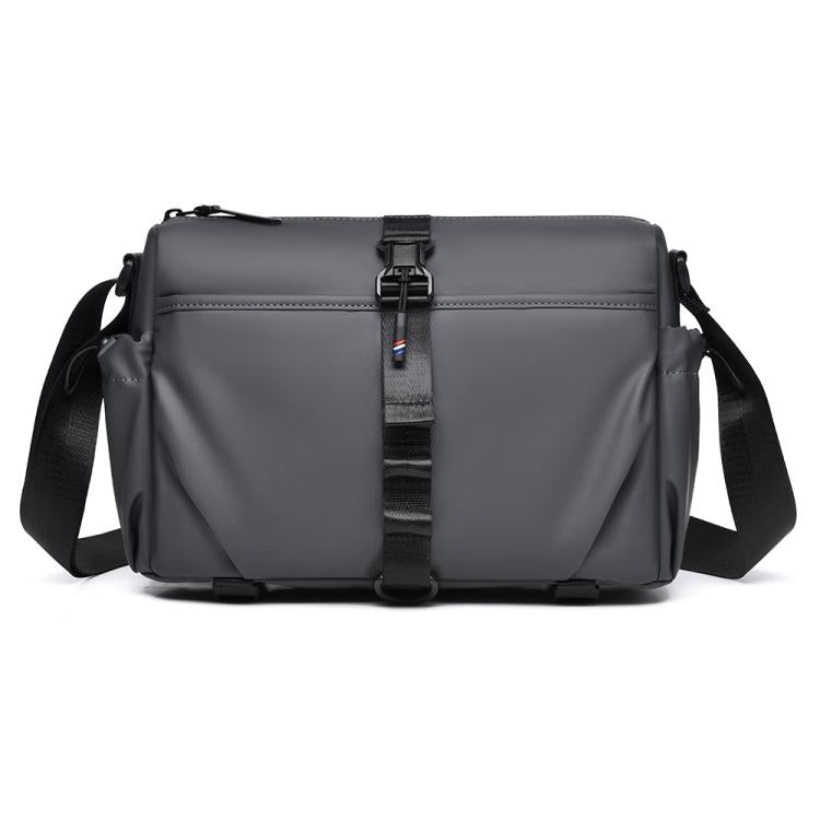WEIXIER WD5628 Borsa a tracolla da uomo, grande capacità, marsupio con fibbia magnetica e fondo espandibile per treppiede