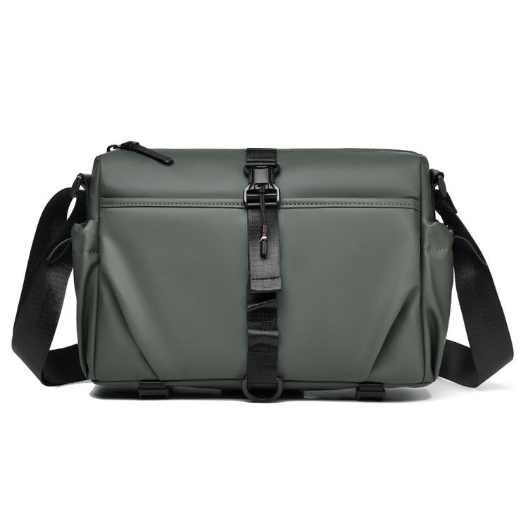 WEIXIER WD5628 Borsa a tracolla da uomo, grande capacità, marsupio con fibbia magnetica e fondo espandibile per treppiede