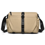 WEIXIER WD5628 Borsa a tracolla da uomo, grande capacità, marsupio con fibbia magnetica e fondo espandibile per treppiede