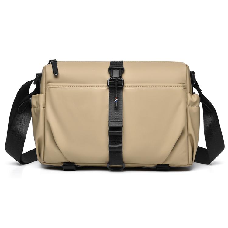 WEIXIER WD5628 Borsa a tracolla da uomo, grande capacità, marsupio con fibbia magnetica e fondo espandibile per treppiede