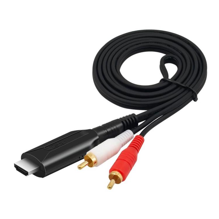 HDMI ARC To RCA Audio Cable Audio Extractor Adapter For Audio Systems & Speakers