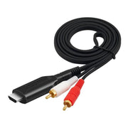 HDMI ARC To RCA Audio Cable Audio Extractor Adapter For Audio Systems & Speakers