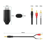 HDMI ARC To RCA Audio Cable Audio Extractor Adapter For Audio Systems & Speakers