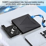 External DVD Drive USB 3.0 & Type-C Dual Interface Portable External Drive, Portable External Drive