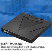 External DVD Drive USB 3.0 & Type-C Dual Interface Portable External Drive, Portable External Drive