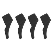 Set di 4 ganci auricolari antiscivolo in silicone per occhiali intelligenti AI, impugnature auricolari universali e comode per occhiali Meta Ray-Ban, Xreal, Thunderbird
