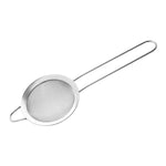 Setaccio per succhi di latte in acciaio inox 304, setaccio per farina da cucina a maglia ultrafine., Round Base