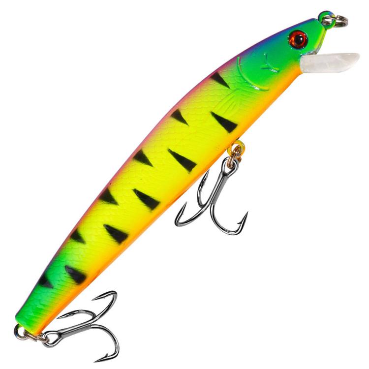 HENGJIA MI178 Esca artificiale a forma di minnow, stile drop-shot, micro-esca affondante per pesci predatori d'acqua dolce