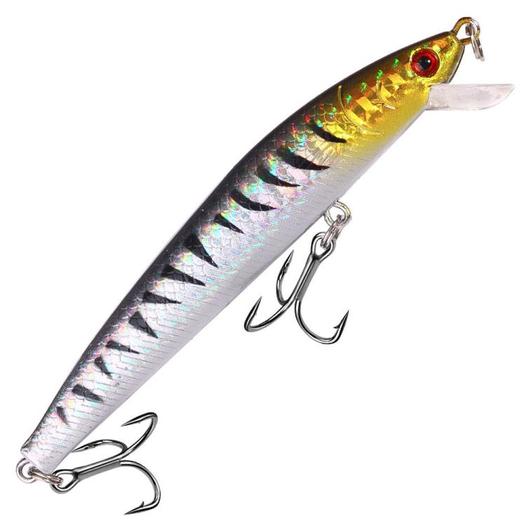 HENGJIA MI178 Esca artificiale a forma di minnow, stile drop-shot, micro-esca affondante per pesci predatori d'acqua dolce