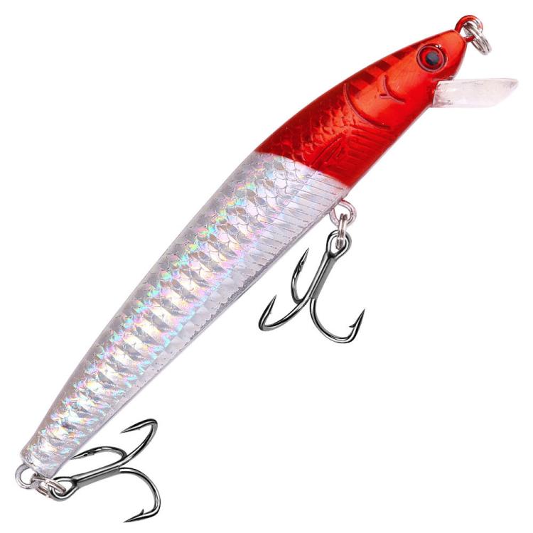 HENGJIA MI178 Esca artificiale a forma di minnow, stile drop-shot, micro-esca affondante per pesci predatori d'acqua dolce