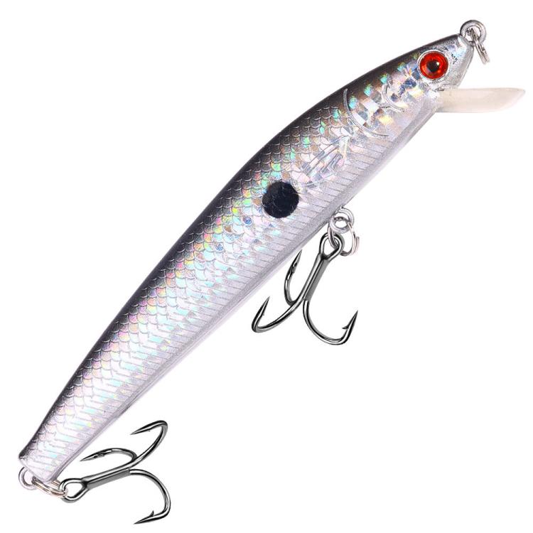 HENGJIA MI178 Esca artificiale a forma di minnow, stile drop-shot, micro-esca affondante per pesci predatori d'acqua dolce
