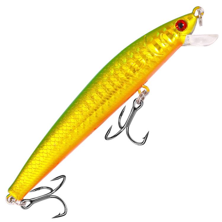 HENGJIA MI178 Esca artificiale a forma di minnow, stile drop-shot, micro-esca affondante per pesci predatori d'acqua dolce