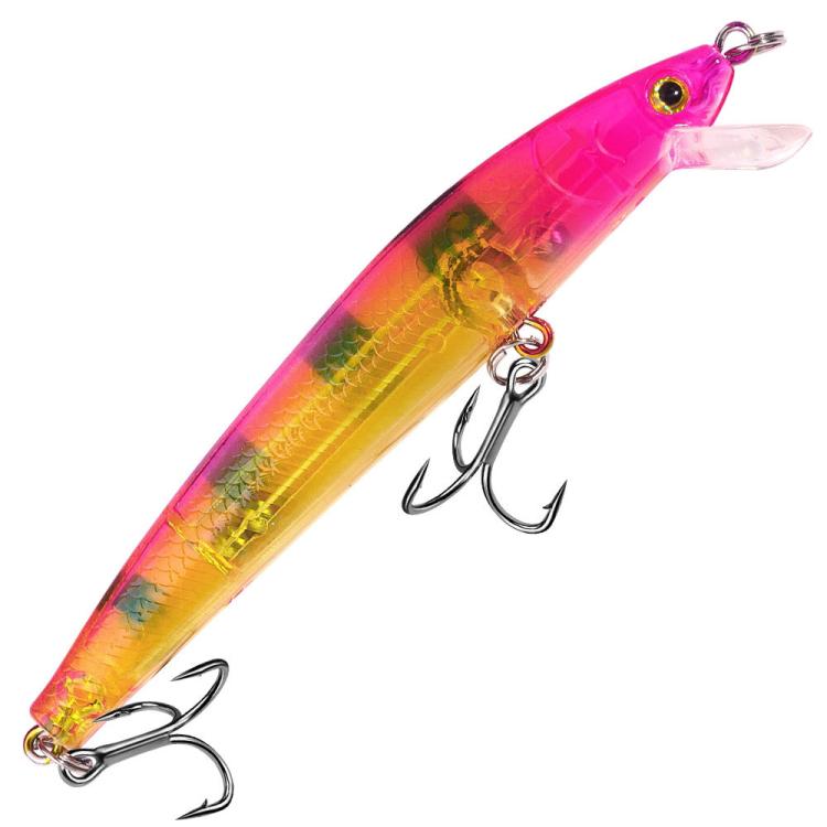 HENGJIA MI178 Esca artificiale a forma di minnow, stile drop-shot, micro-esca affondante per pesci predatori d'acqua dolce