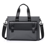 WEIXIER Borsa da lavoro/borsa per laptop da 14 pollici impermeabile, borsa a tracolla casual con tracolla per bagagliaio