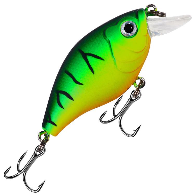 HENGJIA Esca artificiale da pesca a lungo raggio con crankbait per immersioni profonde e lancio lungo., 6cm 6.9g