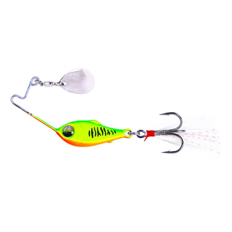 Esca metallica vibrante spinnerbait, HENGJIA VIB053 6cm 10g, HENGJIA VIB054 6cm 15g, HENGJIA VIB055 6cm 20g