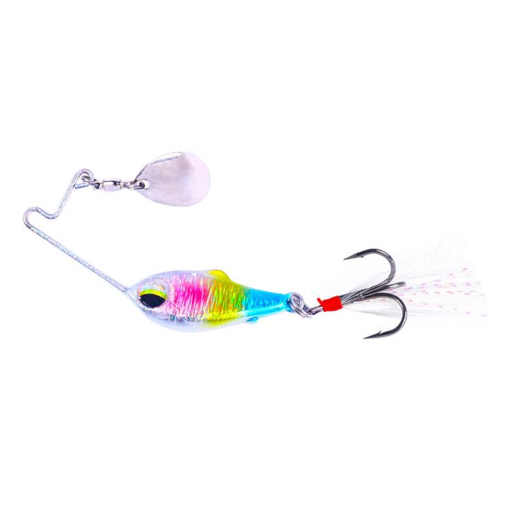 Esca metallica vibrante spinnerbait, HENGJIA VIB053 6cm 10g, HENGJIA VIB054 6cm 15g, HENGJIA VIB055 6cm 20g