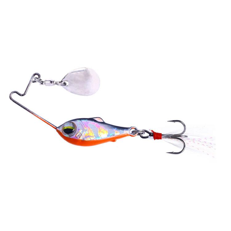 Esca metallica vibrante spinnerbait, HENGJIA VIB053 6cm 10g, HENGJIA VIB054 6cm 15g, HENGJIA VIB055 6cm 20g