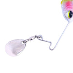 Esca metallica vibrante spinnerbait, HENGJIA VIB053 6cm 10g, HENGJIA VIB054 6cm 15g, HENGJIA VIB055 6cm 20g