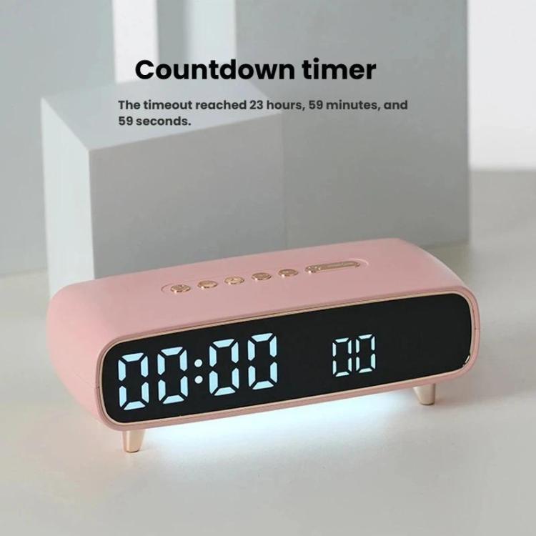 Sveglia digitale a LED con luce notturna, visualizzazione di data/giorno della settimana/temperatura, 2 allarmi, timer per il conto alla rovescia, 3 livelli di luminosità, porta di uscita USB.